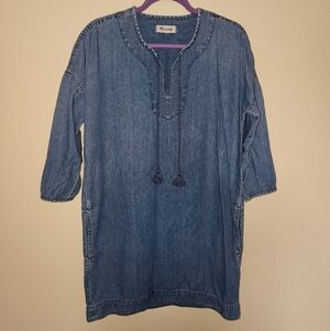 Madewell Chambray Artiste Denim Dress